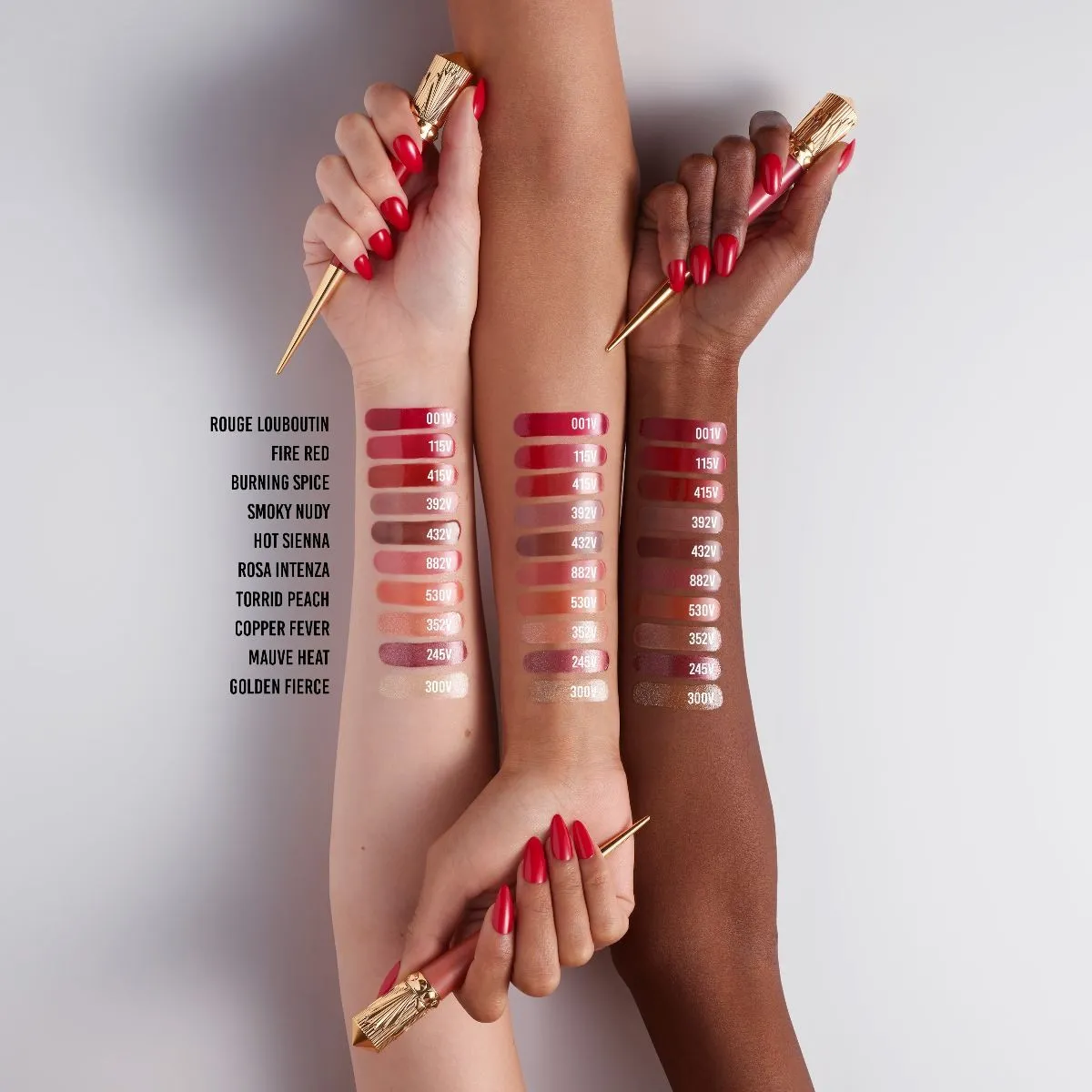 Christian Louboutin Rouge Stiletto Vinyl Gloss – Lip Gloss – Burning Spice 415V - Beauty - alternate view 7